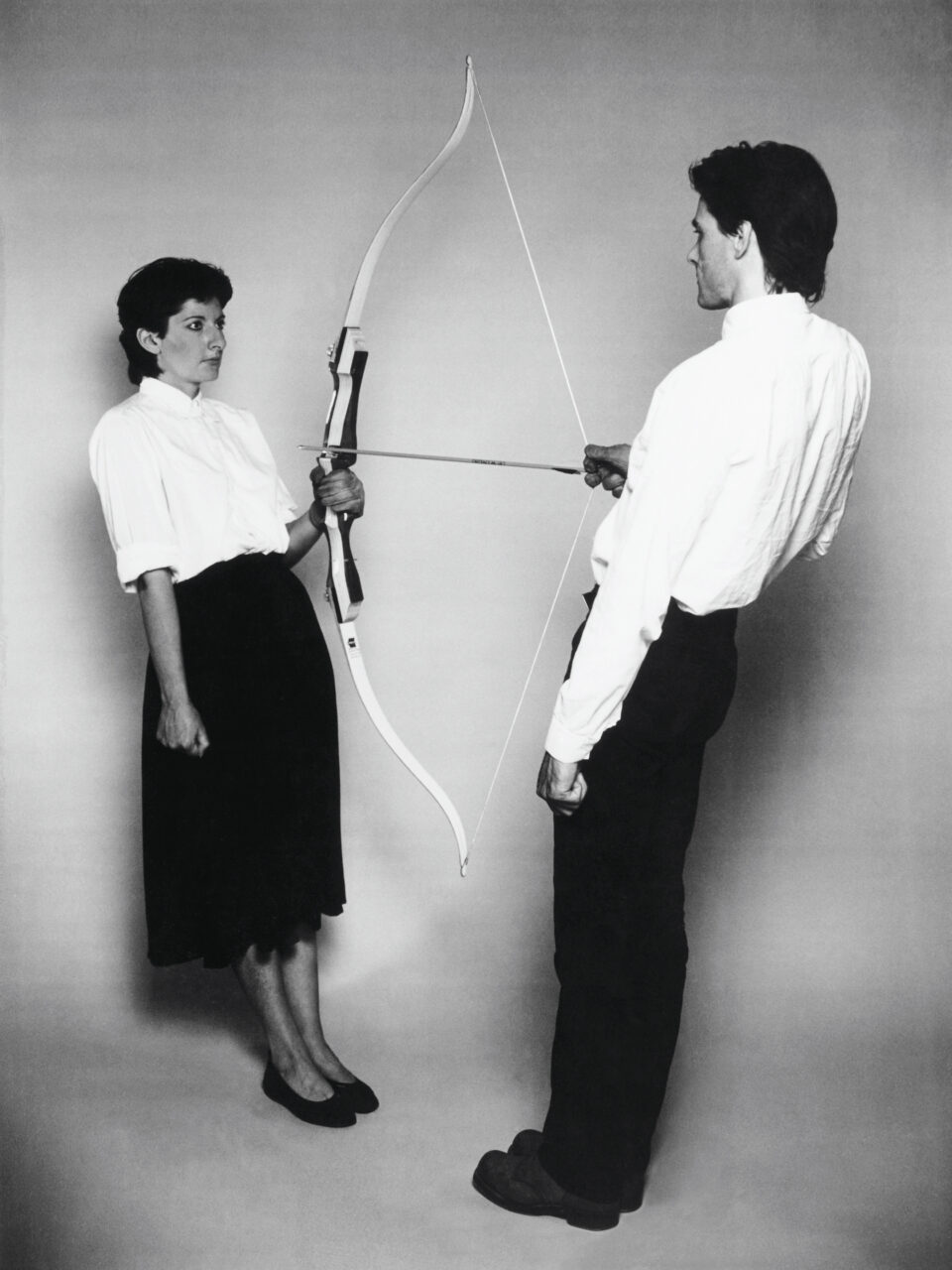 Ulay / Marina Abramović
Rest Energy
Performans za video
4 minute
ROSC' 80, Dublin
1980
© Ulay / Marina Abramović
Z dovoljenjem arhiva Marine Abramović
